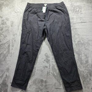 LL Bean Ripstop Pants Womens XL Casual Outdoor Elastic Waist Pocket Pull On